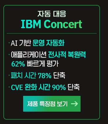 IBM Concert 제품 특장점 보기